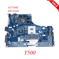 QIQY6 NM-A142 11S90002673 основная плата для lenovo ideapad Y500 15,6 Материнская плата ноутбука GeForce GT750M HD4000 DDR3 протестированы