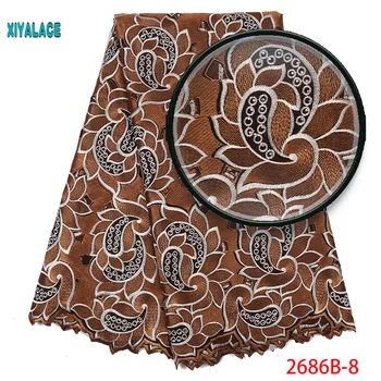 

Voile Lace In Switzerland High Quality Embroidery African Dry Cotton Lace Fabric Fashion African Swiss Lace Fabric for man 2686b