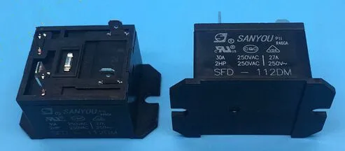 

SFD-112DM 12VDC 30A 250VAC DIP4 SANYON RELAY 1 From A ,New and original