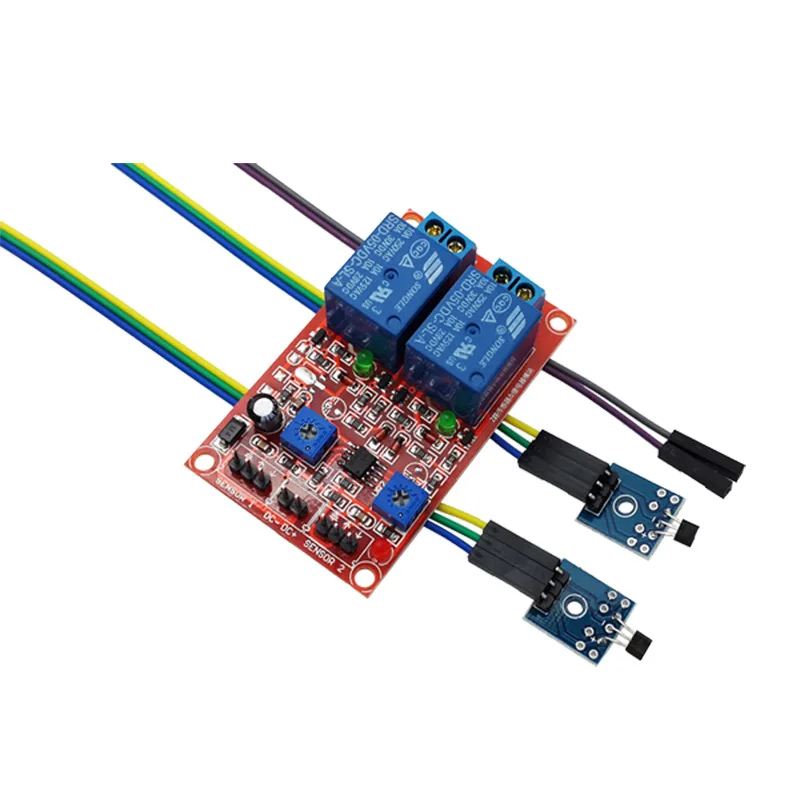 Brazil 12 v relay hall speed sensor 2 road counting electronic module is non-magnetic and small plate with line | Электронные