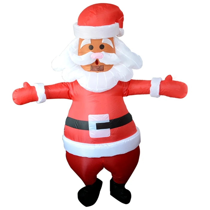 santa blow up costume