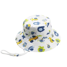 Летняя Детская Рыбацкая шляпа с мультяшными животными милые детские женские солнцезащитные пляжные шляпы детская дышащая шляпа соломенная шляпа