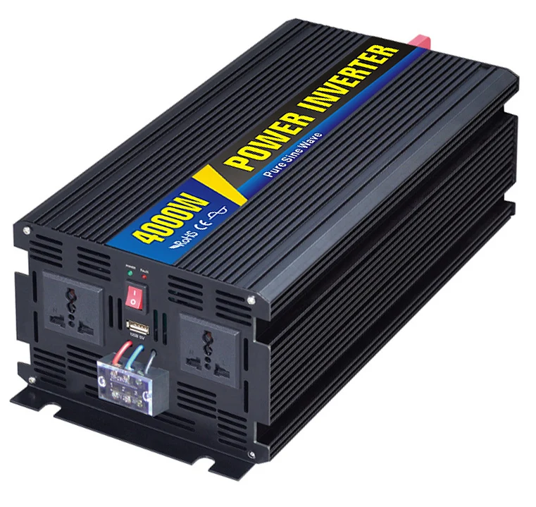 Peak power 8000w inverter pure sine wave DC 12V to AC 110V/220V240V 50hz or 60hz pure sine wave