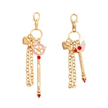 2 шт. карты captor cardcaptor Сакура Звездная волшебная палочка уплотнение палочка сумка Шарм подарочная упаковка