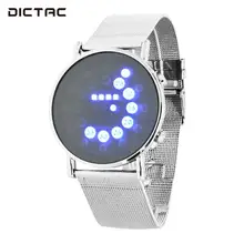 Наручные часы стальной проволоки цифровые часы стразы, подарок наручные часы повседневные Модные студенческие часы