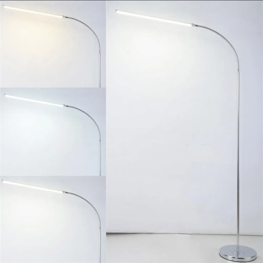 Modern 9W 12W 15W LED Floor Lamp remote dimmable stand Lights living