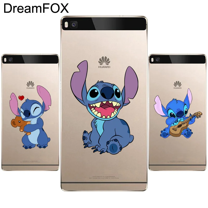 

N418 Stitch Soft TPU Silicone Cover For Huawei P8 P9 P10 P20 P30 Lite Pro P Smart Plus 2017 2019 Case