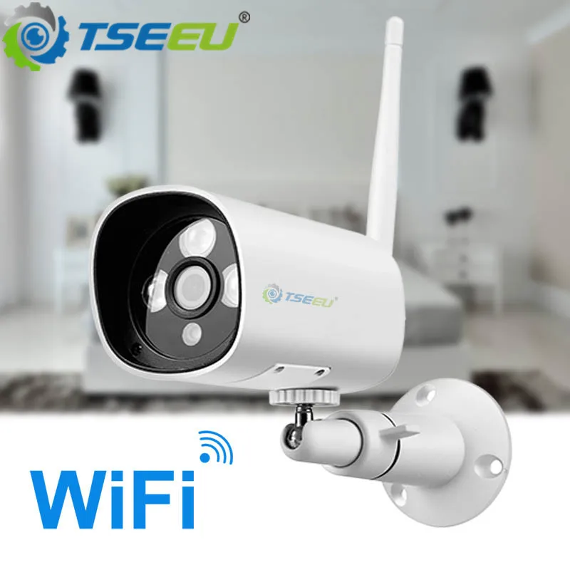 

Tseeu high quality 1080P HD WIFI IP Camera inbuilt microphone 20m night vision Sony sensor