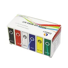 CBAZY монтажный комплект проводов(комплект многожильных проводов) 28 калибр гибкий силиконовый резиновый Электрический провод 6 цветов 32,8 футов каждый 28 AWG