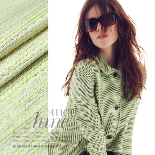 

The new listing of fashion elegant Japanese Matcha incense stripe knit plain natural wind flax fabrics