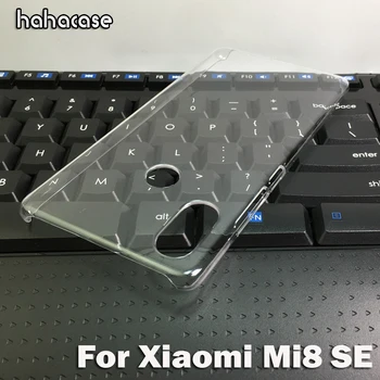 

100pcs Ultra Slim Clear Hard PC Case For Xiaomi Mi8 SE Mi6 5S Plus 5 A1 A2 Note 3 2 Max Mix 2 Case Shockproof Transparent Cover