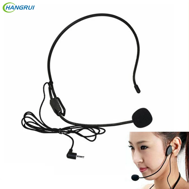 

HANGRUI wired microphone studio microfono headset mini microphone speaker For Voice Amplifier Speaker Mike condensador microfono