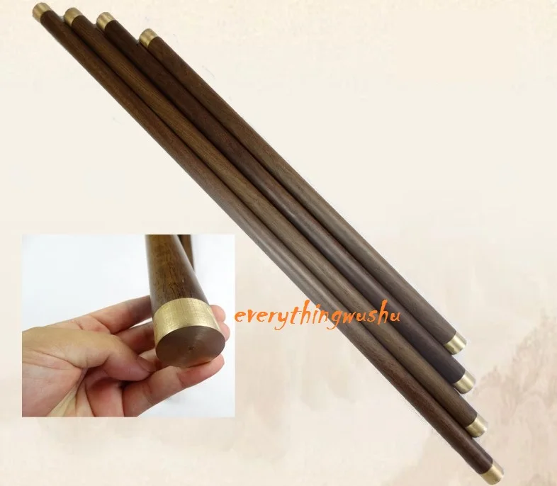 Эбеновые палочки Shaolin Wushu из твердой древесины|bo staff|wushu stickescrima sticks |