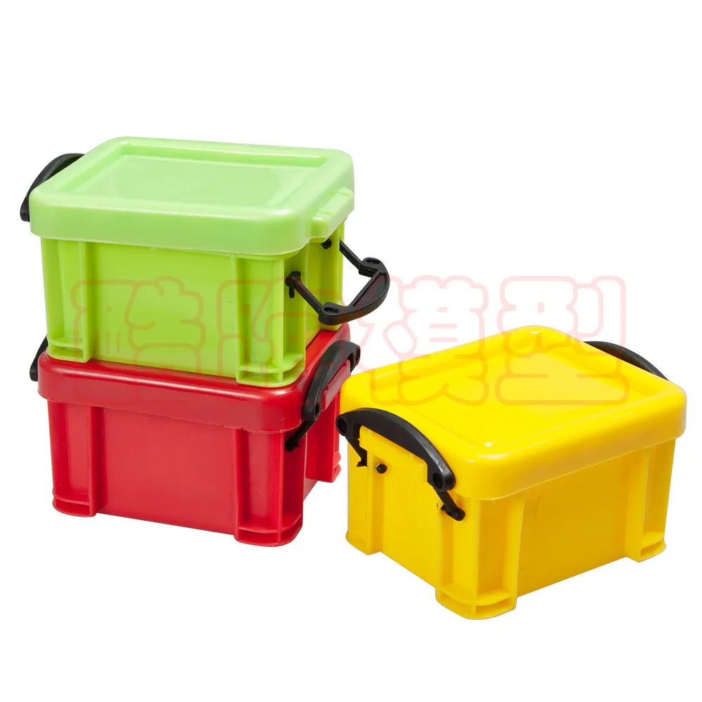 

1PCS RC Crawler 1:10 Mini Storage Box Model Toys for Tamiya CC01 Axial SCX10 D90 90046 Traxxas TRX-4 RC Truck Car