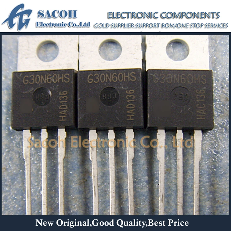 SGW30N60HS IGBT Transistor 600V 30A 250W TO247AC G30N60HS QTY=1pcs