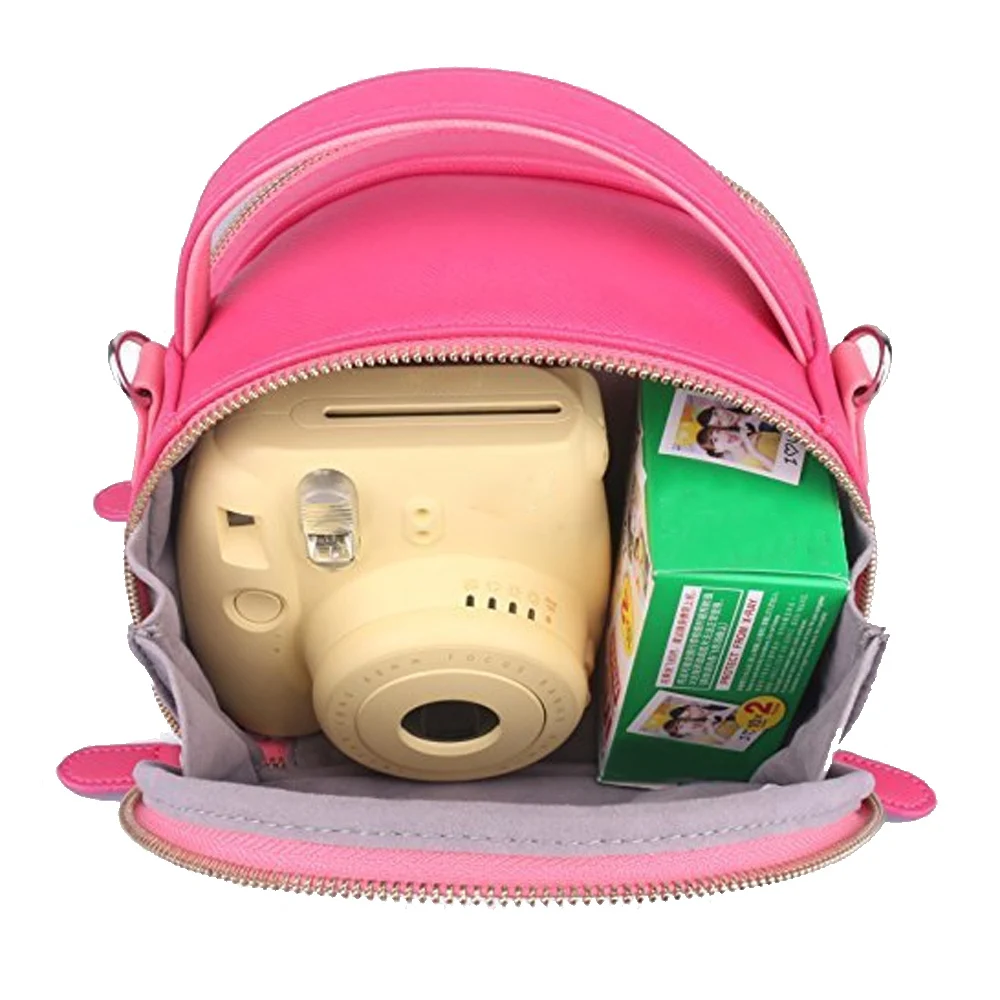 Сумка для хранения из искусственной кожи чехол Fujifilm Instax Mini 9 8 7S 25 50S 70 90 мгновенная