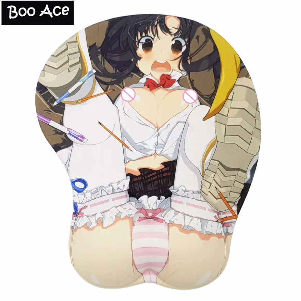 

Senran Kagura Anime Gaming 3D Mouse Pad with Soft Wrist Rest Original 2WAY
