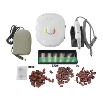

Electric Nail Polishing Machine Nail Art Equipment Manicure Pedicure Files Set Professional Drill Accessory
