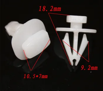 

20PCS for Changan EADO XT CS35 RAETON Benni LOVE plastic fasteners For Bottom edge eyebrow skirt edge buckle