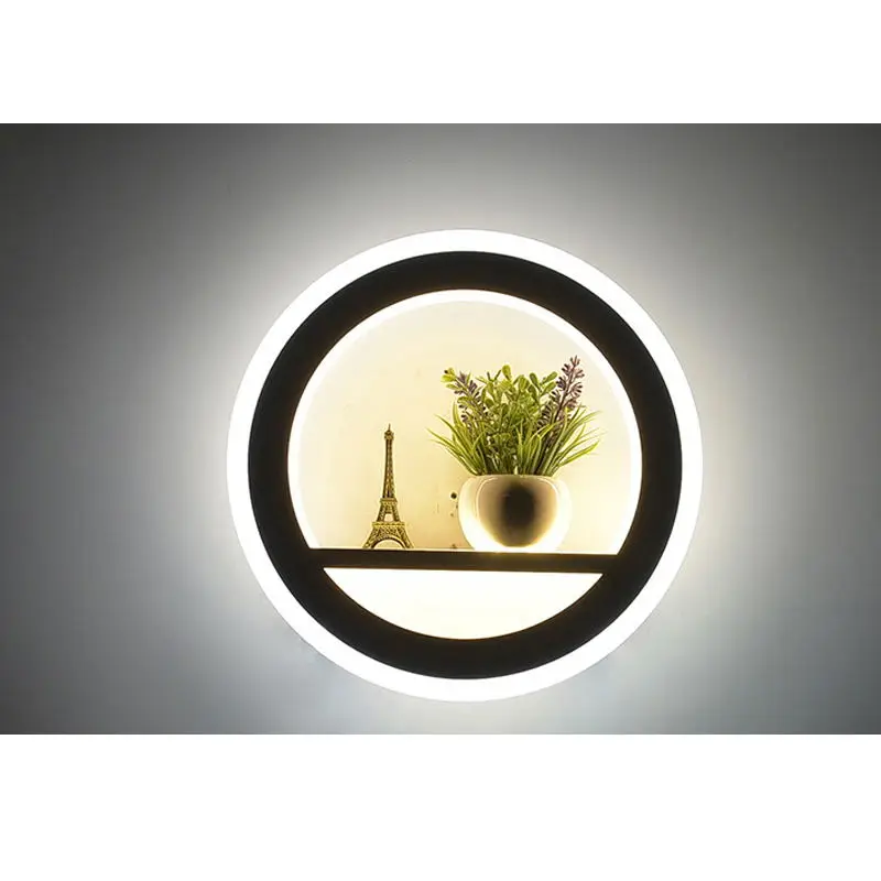 Современный светодиодный настенный светильник для спальни прикроватный светильник s светодиодный скандинавский дизайнерский светильник для гостиной бра светильник AC85-265V освещение в помещении - Цвет абажура: B