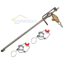 Нержавеющей пиво пистолет наполнитель бутылок, розлив по бочкам в CO2 наполнитель бутылок пива пистолет заполнить пивные бутылки с подключением комплект