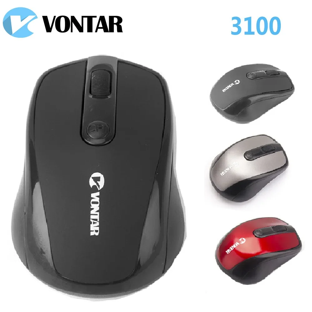 

VONTAR 2.4G USB Wireless Mouse Optical Mice For Computer PC Laptop Mouse TV Android Box 1000 DPI