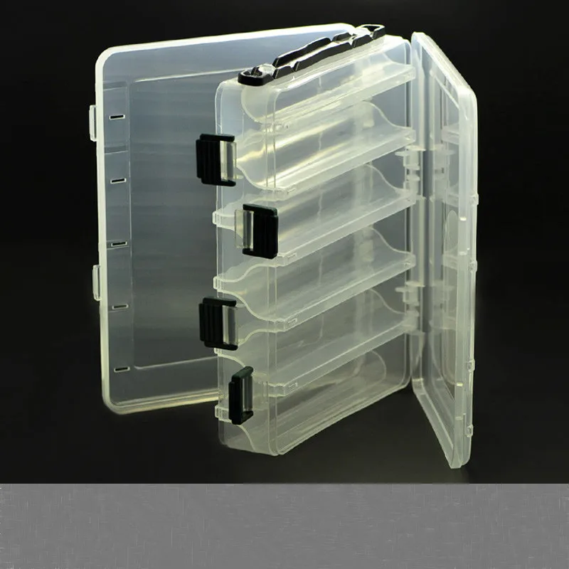 Professional Fishing Lure Kit Storage Case Double Layer Fishing Tackle