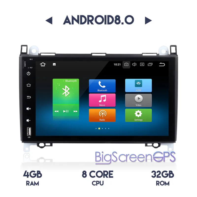 Best 9 Inch 2 Din Newest Octa Core Android 8.0 4 Core 7.1 Car No DVD Player Stereo GPS Navi For Chevrolet LOVA RV 2016+Unit Radio 4