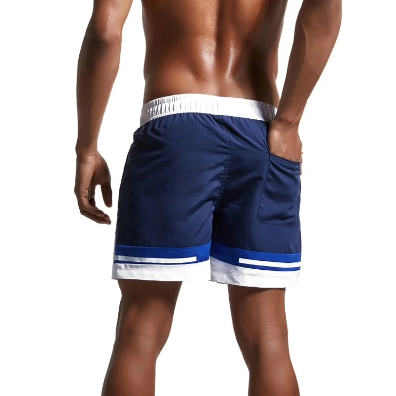 2019 новые мужские шорты модные Лоскутные пляжные шорты летние повседневные шорты Drawstring Карманы Мужские Короткие штаны