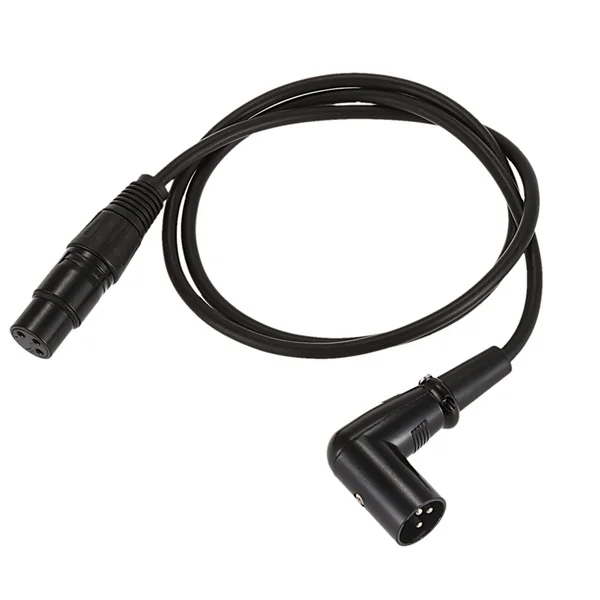 Прямой угол между штыревыми и женскими XLR кабель, провод для микрофона, DMX сигнальный провод шнур для равновесия/микшера/усилителя(1 метр = 3,2
