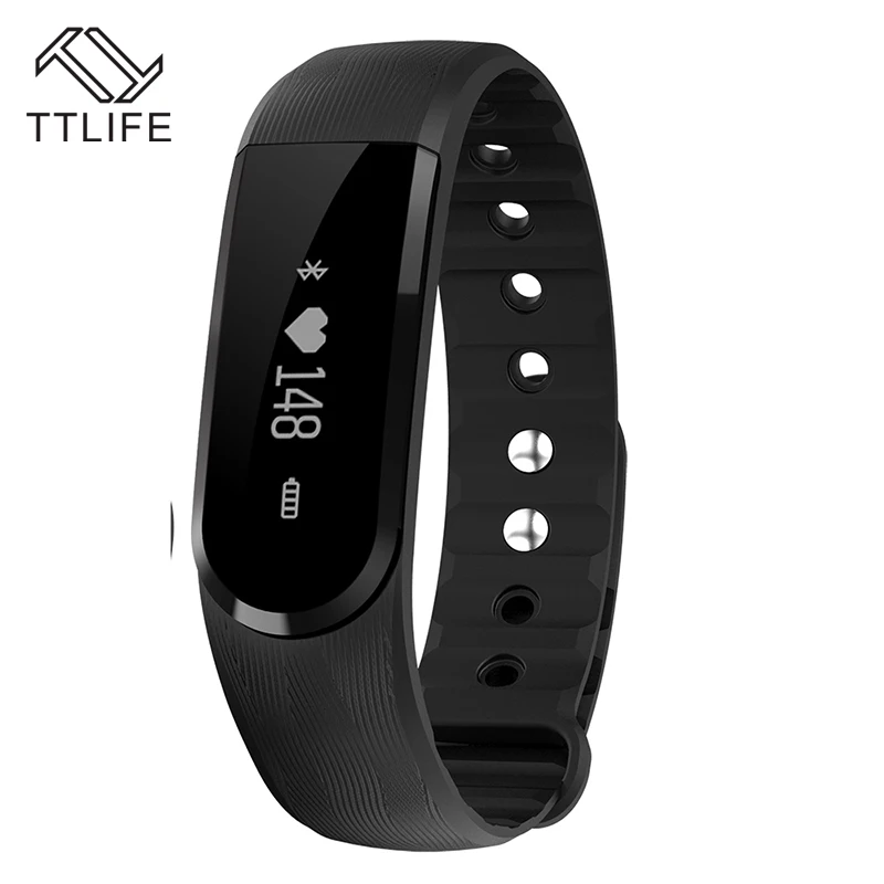 New TTLIFE Brand Pulse Sports Fitness Activity Wristband Smart Bracelet Heart Rate Monitor Smartband For Android