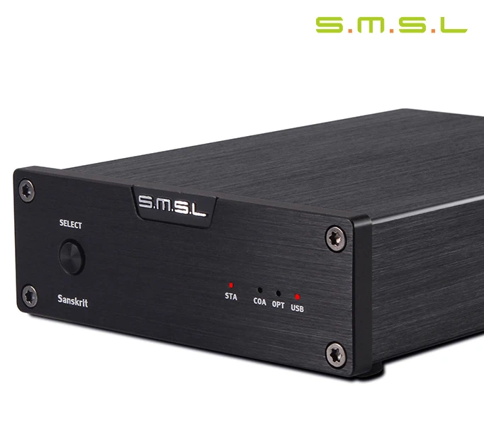 SMSL последние 6th санскрит USB ЦАП 32BIT/192 кГц коаксиальный SPDIF оптический HIFI декодер