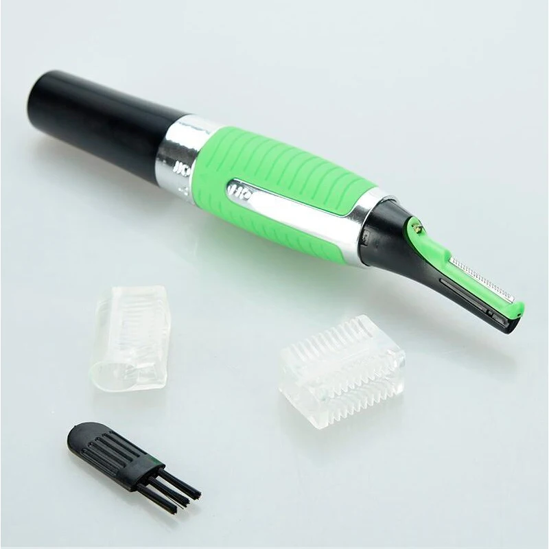 New Eyebrow Ear Nose Trimmer Removal Clipper Shaver Personal Electric Built-in LED Light Face Care Hair Trimer |