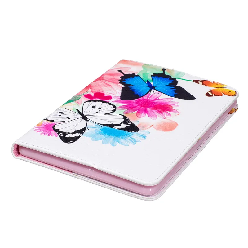 Цвет с принтом из искусственной кожи Capa Funda для чехол для Kindle Paperwhite смарт-Авто Режим сна/Пробуждение чехол для электронной книги для Kindle Paperwhite 3 Чехол