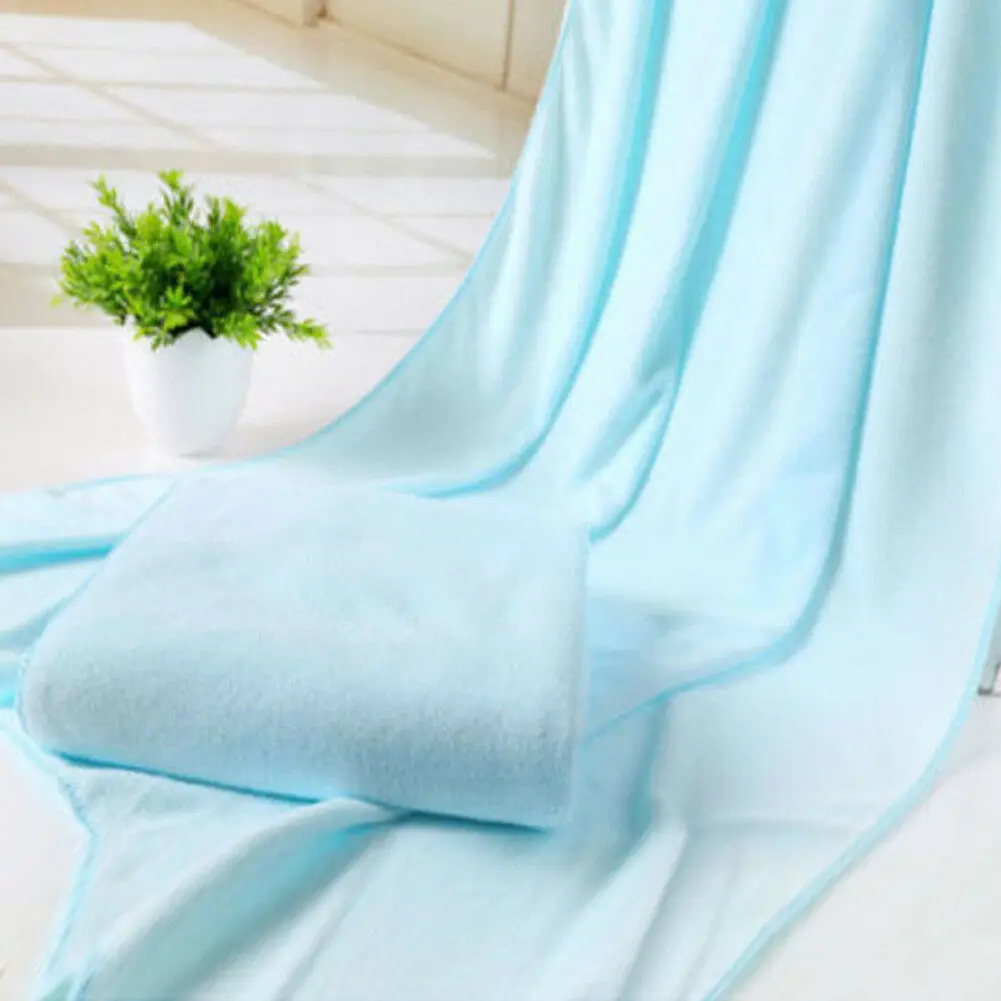 70x140 см из микрофибры, абсорбирующее банное полотенце для путешествий, пляжное полотенце из волокна, сушильное полотенце для душа