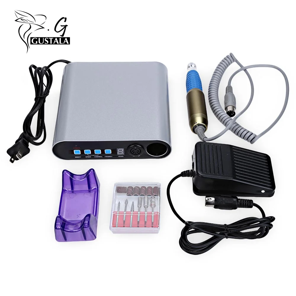 

Electric Nail Manicure Drill Machine 30000RPM Manicure Pedicure Polish Machine For Gel Polish Carving Nail Tool For Manicurist