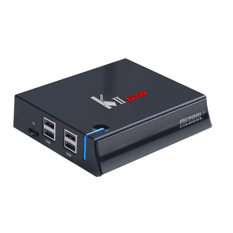 MECOOL Кии PRO Amlogic S905D 4 ядра Android 7.1.1 DVB-S2/S DVB-T2/T DVB-C, 2 Гб оперативной памяти, 16 Гб встроенной памяти, 2,4/5G, Wi-Fi, BT4.0 4 K 1080PHD комплект компьютерной приставки к телевизору