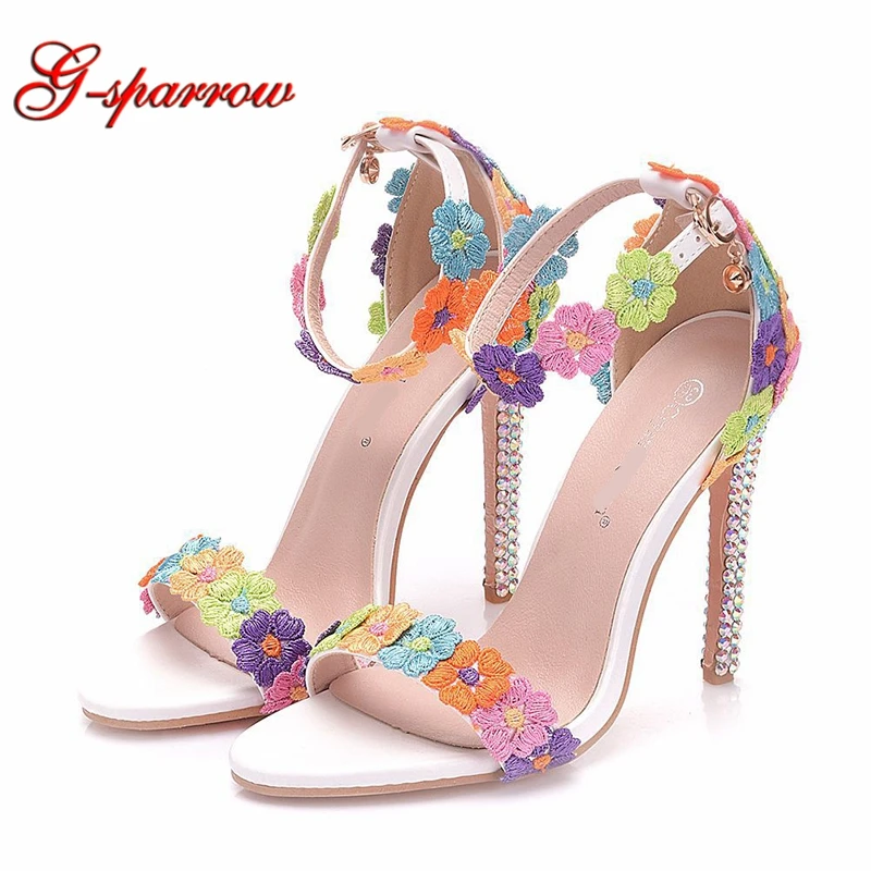 Sandalias multicolor fiesta Clearance