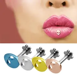 1 шт. сталь чужеродных Labret Monore кольца для губ пирсинг Orelha для хряща ушной раковины Helix шпильки серьги-штанги пирсинг Oreja Jewelry средства ухода