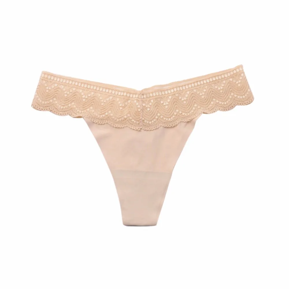 

Sexy Women Panties Solid Lace Thong Underwear Mujer Bragas Calcinha Crotchless
