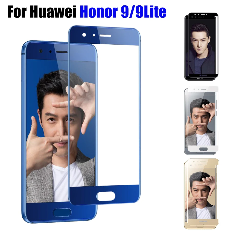 Защитное стекло для honor 9 lite легкое huawei honer закаленное huavei hono honor9 подсветка тряски