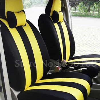 

Universal only front car seat cover for Citroen DS DS3 DS4 DS4S DS5 DS6 car accessories auto sticker car styling 3D Black/Red