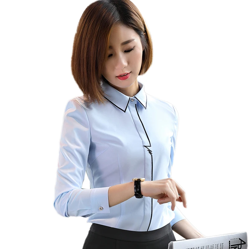 2017 New fashion font b women b font clothing long sleeve font b shirt b font