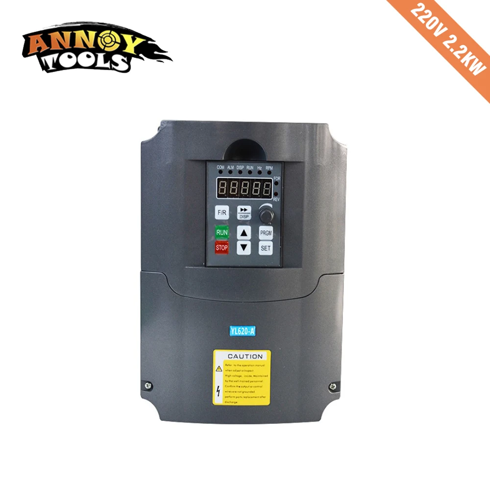 

220V 1.5KW2.2KW Single Phase Input and 3 Phase Output Frequency Converter / Adjustable Speed Drive / Frequency Converter / VFD