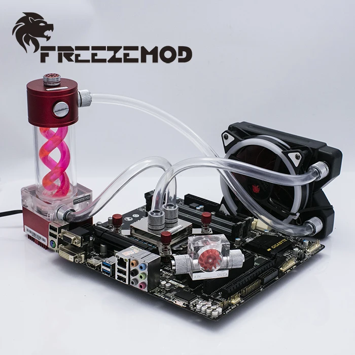 FREEZEMOD компьютерная система водяного охлаждения Набор Профессиональный набор 1 для мягкой трубы, FREEZEMOD-PKS1