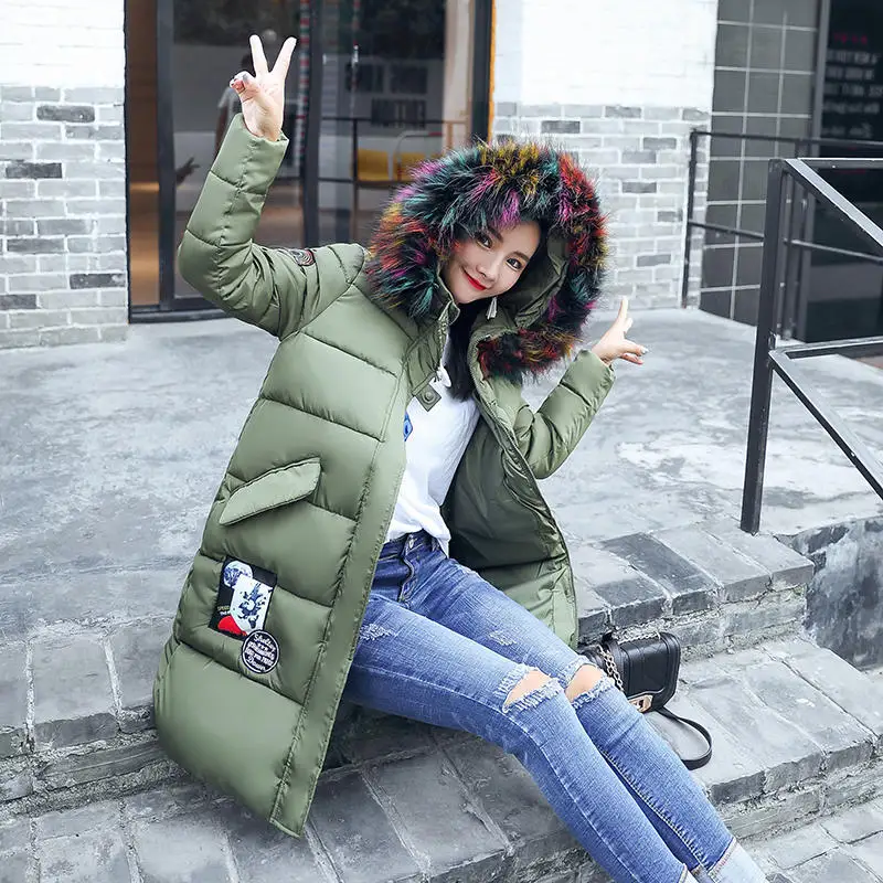 Épais Chaud Hiver Survêtement Femme Duvet Grande Canard Automne Pardessus Longue À 2018 Femmes Blanc Mince rouge Capuchon Noir Veste De Fourrure Manteau 7aTUgxSq