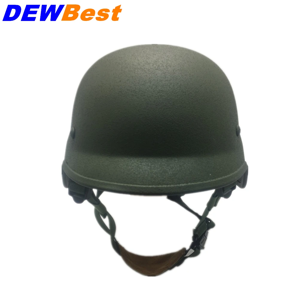 DEWBest NIJ IIIA Bullet Proof Helmet/Steel helmet PASGT Steel