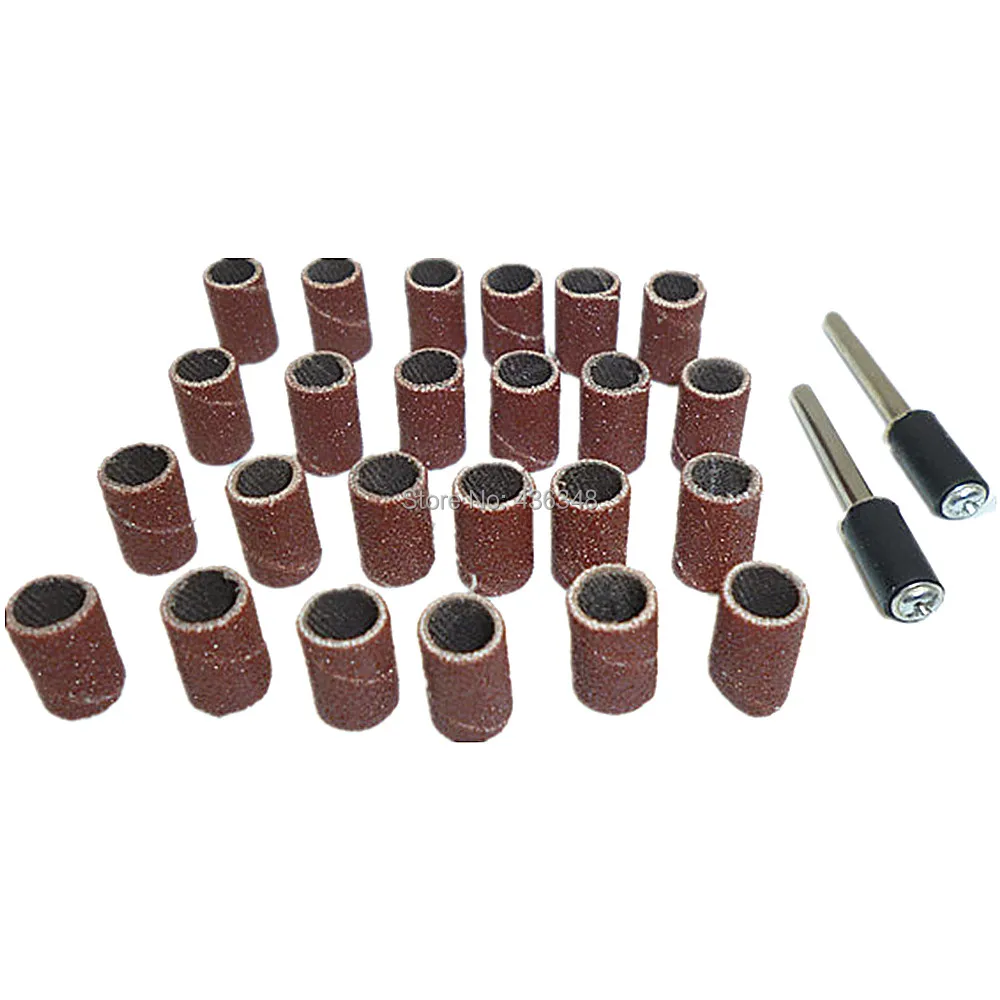 150pc Sanding Bands 150 Grit Craft Woodworking Sandpaper Ring Sanding