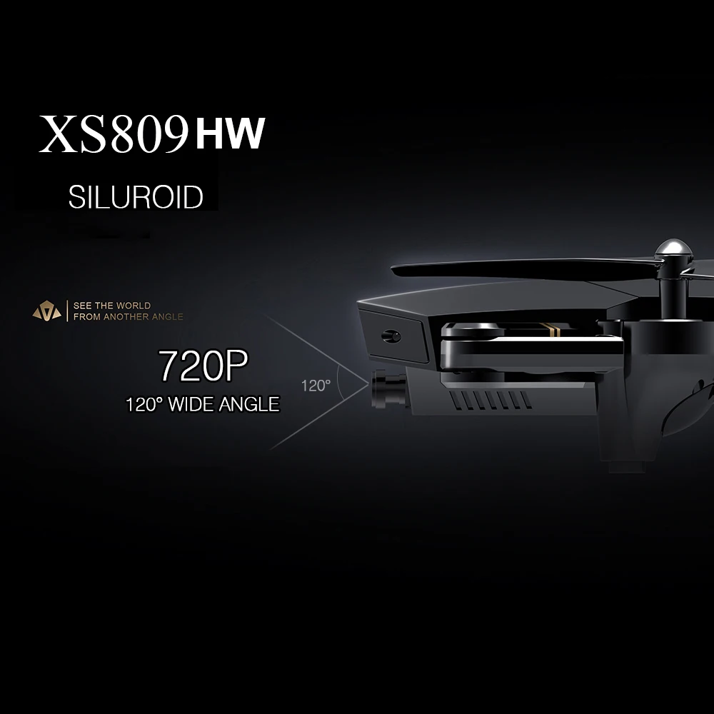 В наличии VISUO XS809HW Wi Fi FPV 2.0MP FOV широкоугольный складной селфи Дрон высота удержания