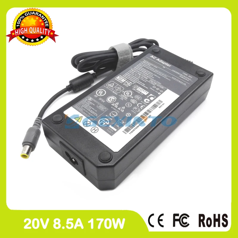 

20V 8.5A 170W laptop ac power adapter charger for Lenovo 0A36232 42T5035 42T5041 0A36233 0A36234 42T5044 42T5047 0A36235 0A36236